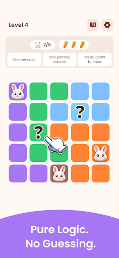 Bunnydoku: Logic Puzzle official screen 2